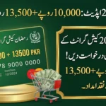 Rs 10000 Rs 13500 Cash for Ramzan 2026